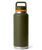 Rambler 46oz Bottle with Chug Cap in Olive & King Crab Orange