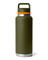 Rambler 46oz Bottle with Chug Cap in Olive & King Crab Orange