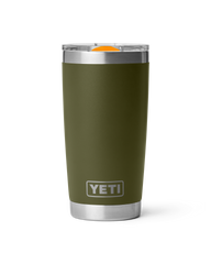 Rambler 20oz Tumbler in Olive & King Crab Orange