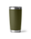 Rambler 20oz Tumbler in Olive & King Crab Orange