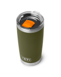 Rambler 20oz Tumbler in Olive & King Crab Orange