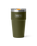 Rambler 20oz Stackable Cup in Olive & King Crab Orange