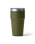 Rambler 20oz Stackable Cup in Olive & King Crab Orange