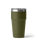 Rambler 20oz Stackable Cup in Olive & King Crab Orange