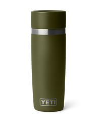 Rambler 16oz Travel Bottle in Olive & King Crab Orange