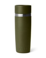 Rambler 16oz Travel Bottle in Olive & King Crab Orange