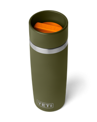 Rambler 16oz Travel Bottle in Olive & King Crab Orange