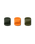 Magslider Pack in Olive & King Crab Orange
