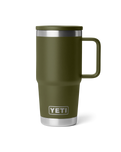 Rambler 20oz Travel Mug in Olive & King Crab Orange