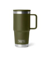 Rambler 20oz Travel Mug in Olive & King Crab Orange