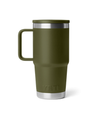 Rambler 20oz Travel Mug in Olive & King Crab Orange