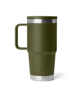 Rambler 20oz Travel Mug in Olive & King Crab Orange
