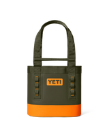 Camino 20 Carryall Tote Bag in Olive & King Crab Orange