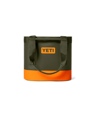 Camino 20 Carryall Tote Bag in Olive & King Crab Orange