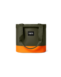 Camino 20 Carryall Tote Bag in Olive & King Crab Orange