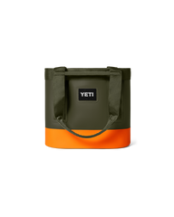Camino 20 Carryall Tote Bag in Olive & King Crab Orange