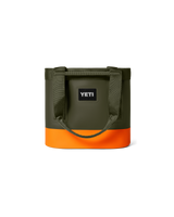 Camino 20 Carryall Tote Bag in Olive & King Crab Orange
