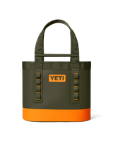 Camino 35 Carryall Tote Bag in Olive & King Crab Orange