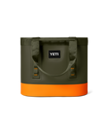 Camino 35 Carryall Tote Bag in Olive & King Crab Orange