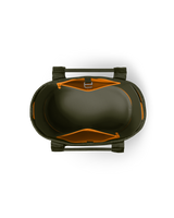 Camino 35 Carryall Tote Bag in Olive & King Crab Orange