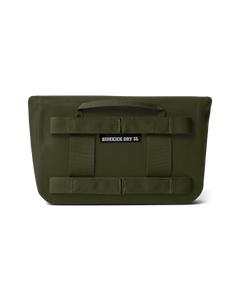 Sidekick Dry 3L Waterproof Gear Case in Olive & King Crab Orange