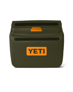 Sidekick Dry 3L Waterproof Gear Case in Olive & King Crab Orange