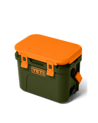 Roadie 15 Cooler in Olive & King Crab Orange