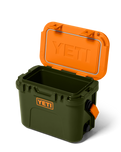 Roadie 15 Cooler in Olive & King Crab Orange