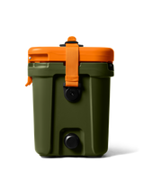 Roadie 15 Cooler in Olive & King Crab Orange