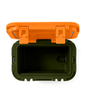 Roadie 15 Cooler in Olive & King Crab Orange
