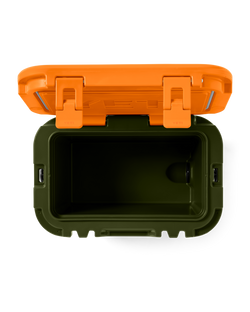 Roadie 15 Cooler in Olive & King Crab Orange