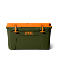 Tundra 45 Cooler in Olive & King Crab Orange