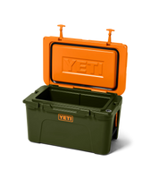 Tundra 45 Cooler in Olive & King Crab Orange