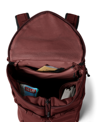 The Yeti Ranchero 27L Backpack in Stag Dark Red