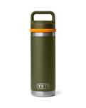 Rambler 18oz Bottle with Chug Cap in Olive & King Crab Orange