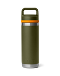 Rambler 18oz Bottle with Chug Cap in Olive & King Crab Orange