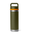 Rambler 18oz Bottle with Chug Cap in Olive & King Crab Orange