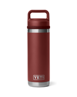 The Yeti Rambler 18oz Bottle with Chug Cap in Stag Red