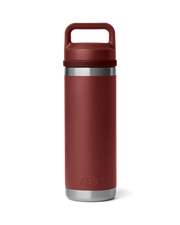 The Yeti Rambler 18oz Bottle with Chug Cap in Stag Red