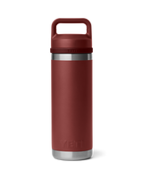 The Yeti Rambler 18oz Bottle with Chug Cap in Stag Red