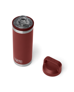The Yeti Rambler 18oz Bottle with Chug Cap in Stag Red
