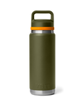 Rambler 26oz Bottle with Chug Cap in Olive & King Crab Orange