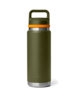 Rambler 26oz Bottle with Chug Cap in Olive & King Crab Orange