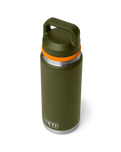 Rambler 26oz Bottle with Chug Cap in Olive & King Crab Orange