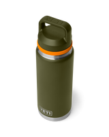 Rambler 26oz Bottle with Chug Cap in Olive & King Crab Orange