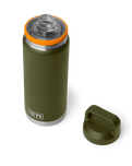 Rambler 26oz Bottle with Chug Cap in Olive & King Crab Orange