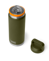 Rambler 26oz Bottle with Chug Cap in Olive & King Crab Orange
