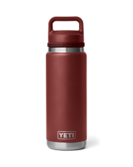 The Yeti Rambler 26oz Bottle with Chug Cap in Stag Red