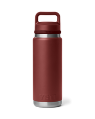 The Yeti Rambler 26oz Bottle with Chug Cap in Stag Red