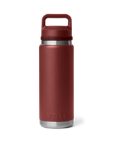 The Yeti Rambler 26oz Bottle with Chug Cap in Stag Red